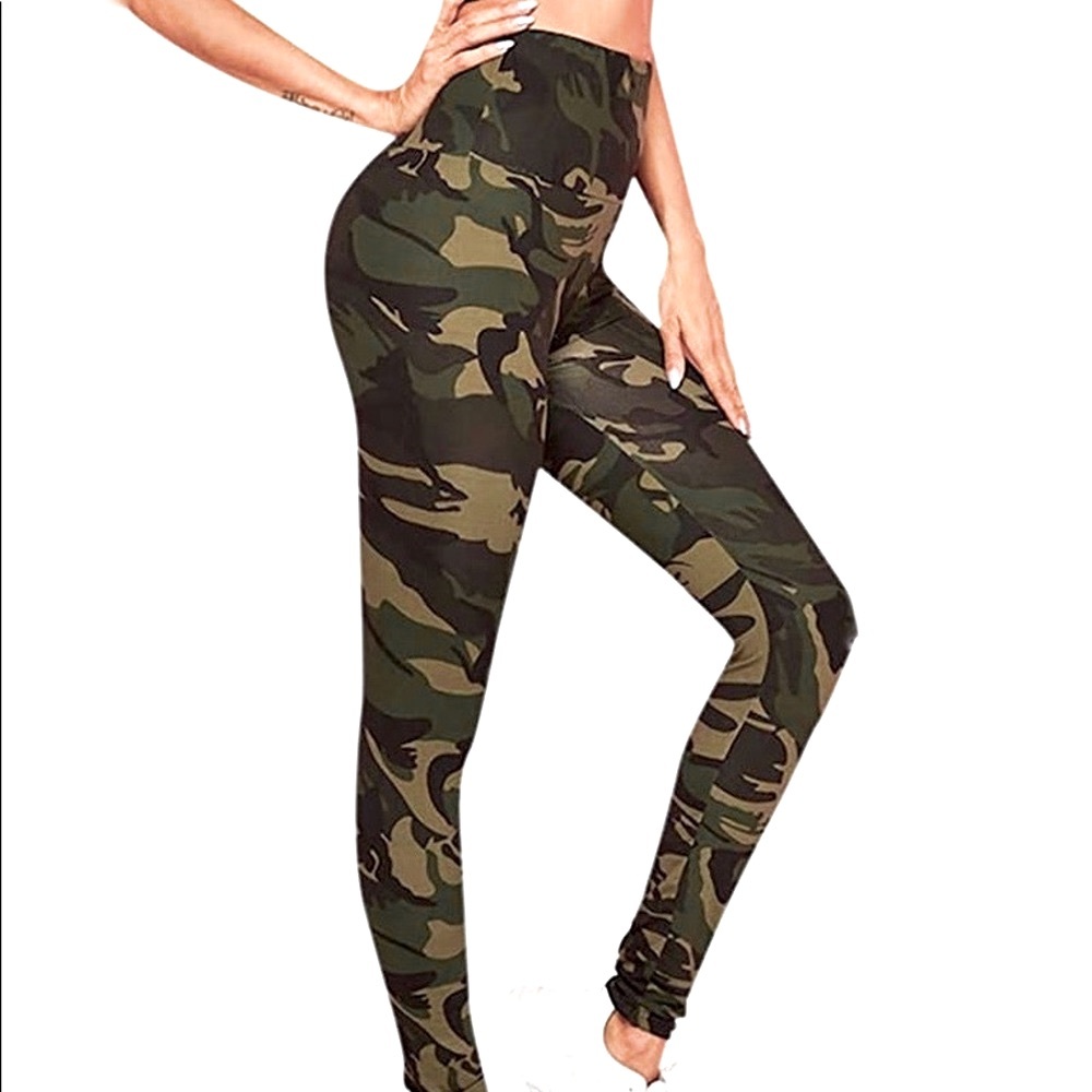 Ultra High Waist Camo Leggings